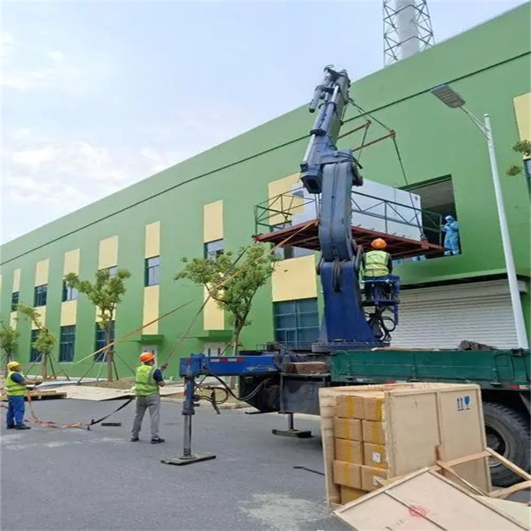 港口大件吊装上楼